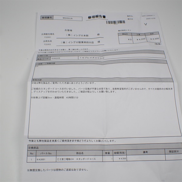 １６プレイズ３０００